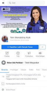 Ket Foto : Fanpange Nini Wendelina Atok
